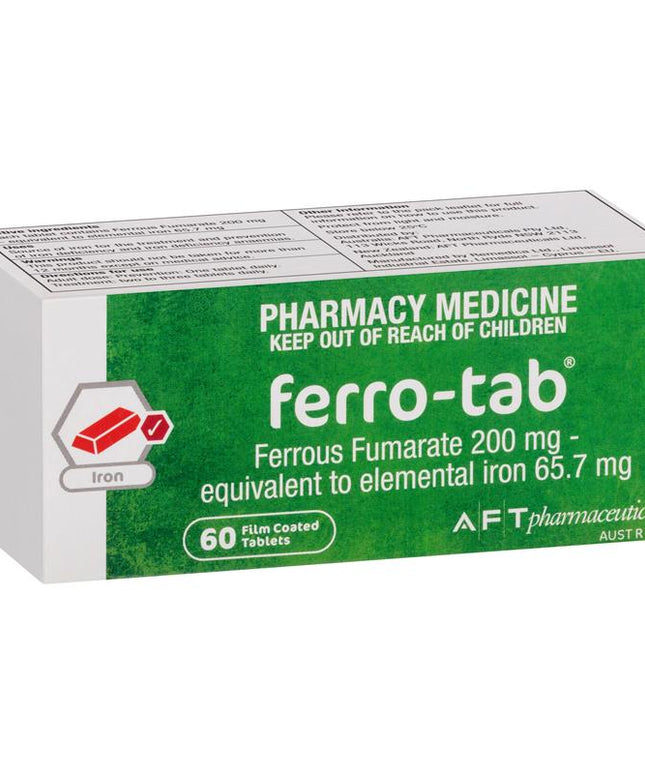 Ferro Tab 200mg 60 Tablets
