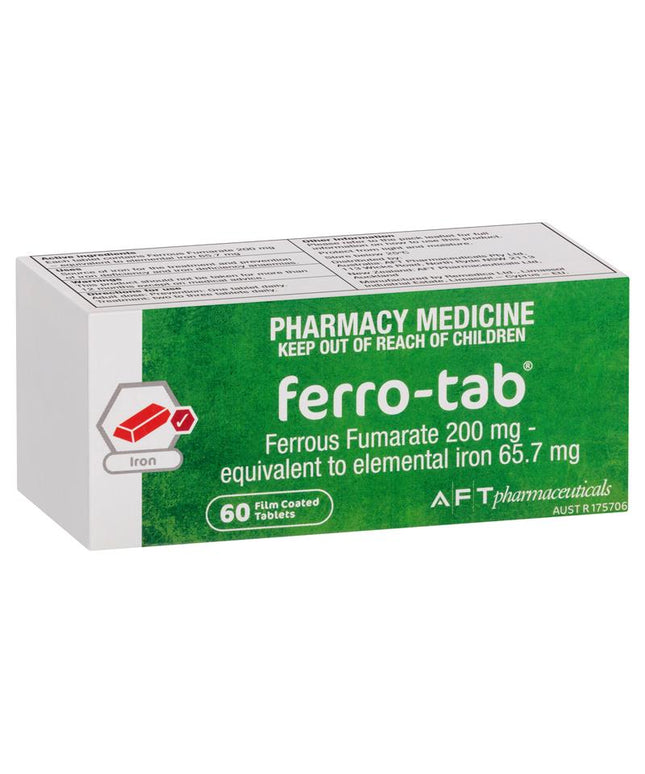 Ferro Tab 200mg 60 Tablets