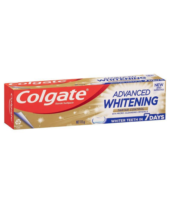 Colgate Toothpaste Advanced Whitening Tartar 115g