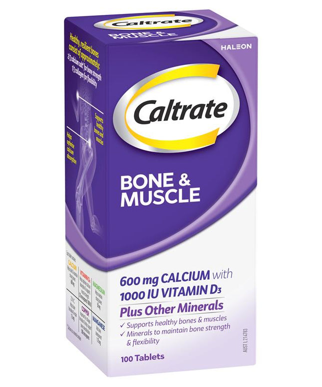 Caltrate Bone and Muscle 100 Tablets