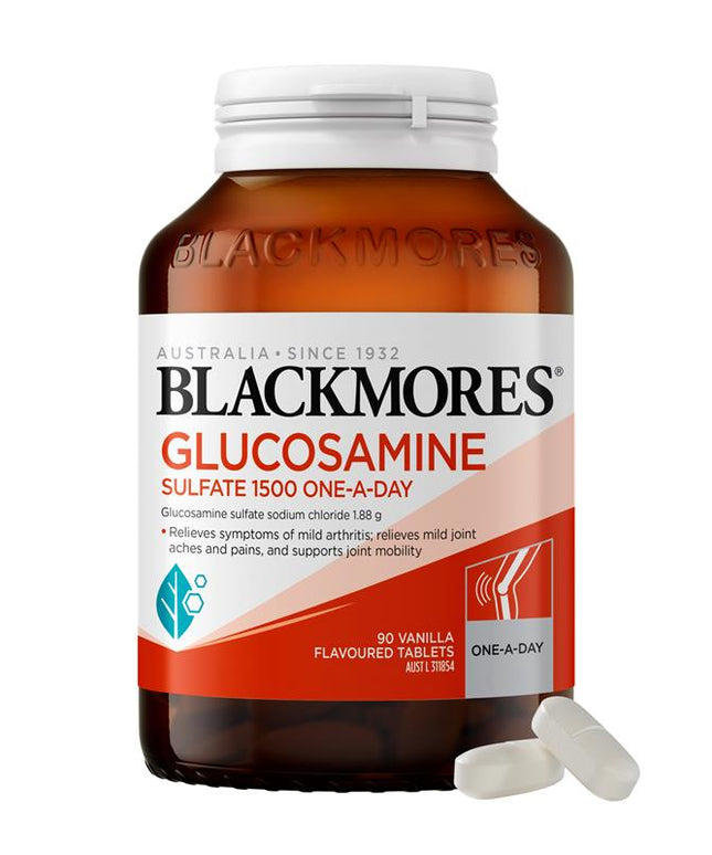Blackmores Glucosamine Sulfate 1500mg One-A-Day 90 Tablets