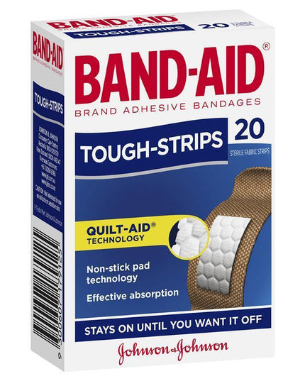 Band-Aid Tough Strips 20 Pack