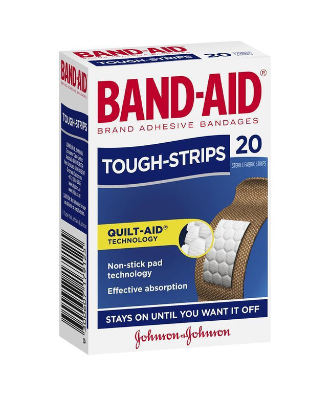 Band-Aid Tough Strips 20 Pack
