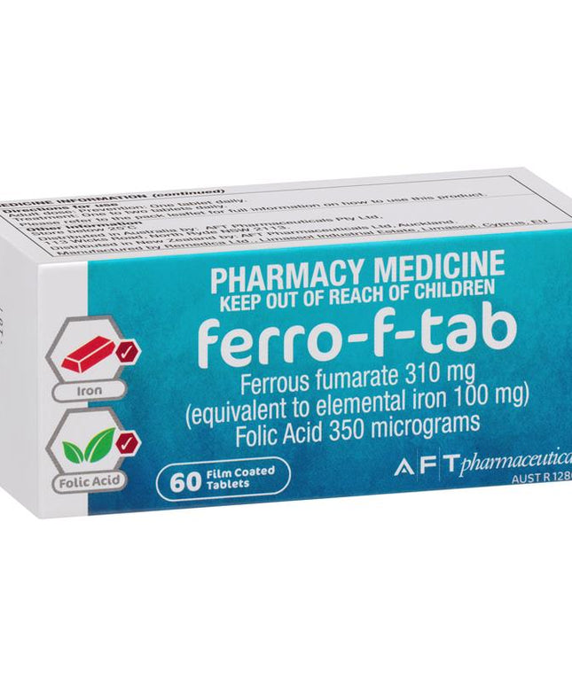FERRO-F TAB 310MG/350MCG BLISTER P60