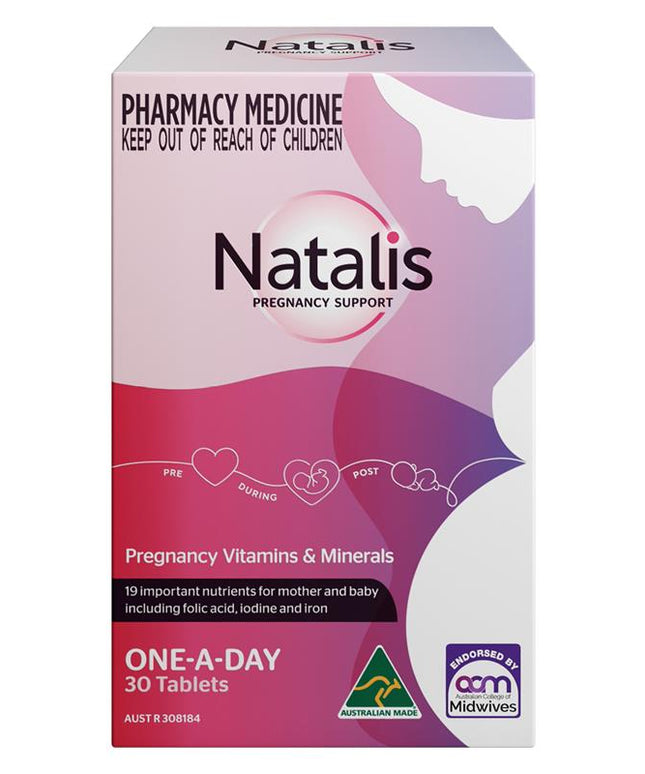 Natalis Pregnancy Support 30 Tablets