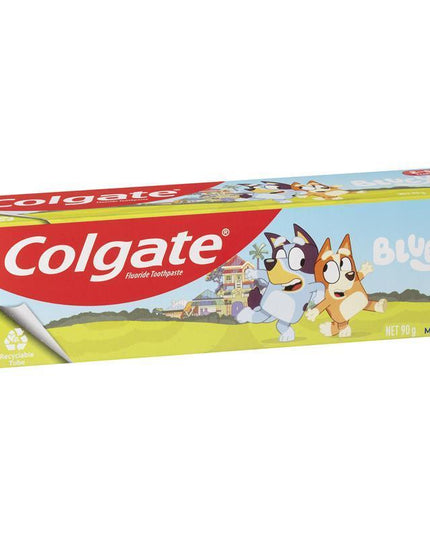 Colgate Toothpaste Kids Bluey 2-5 Years Mild Mint Gel 90g