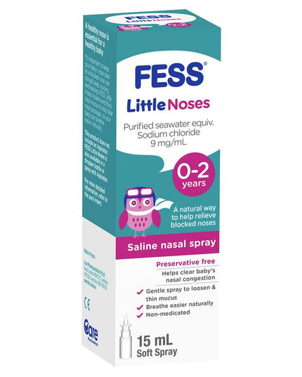 Fess Little Noses Saline Nose Spray Single 15ml