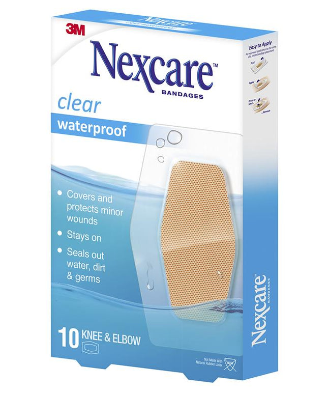 Nexcare Large Waterproof Strips 10 Pack