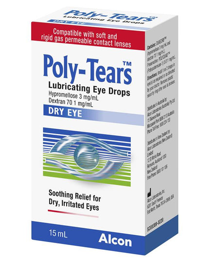 Poly Tears Eye Drops 15ml