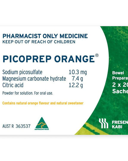 Picoprep Sachets Orange 3 Pack (S3)