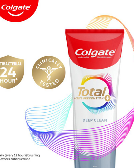 Colgate Total Active Prevention+ Deep Clean Toothpaste 115g