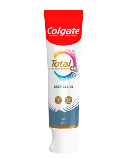 Colgate Total Active Prevention+ Deep Clean Toothpaste 115g