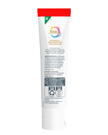 Colgate Total Active Prevention+ Deep Clean Toothpaste 115g