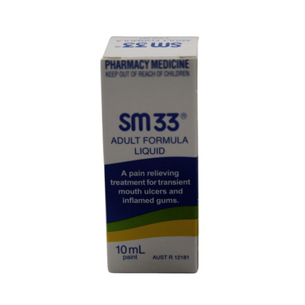 SM33 Pain Relief Liquid 10mL