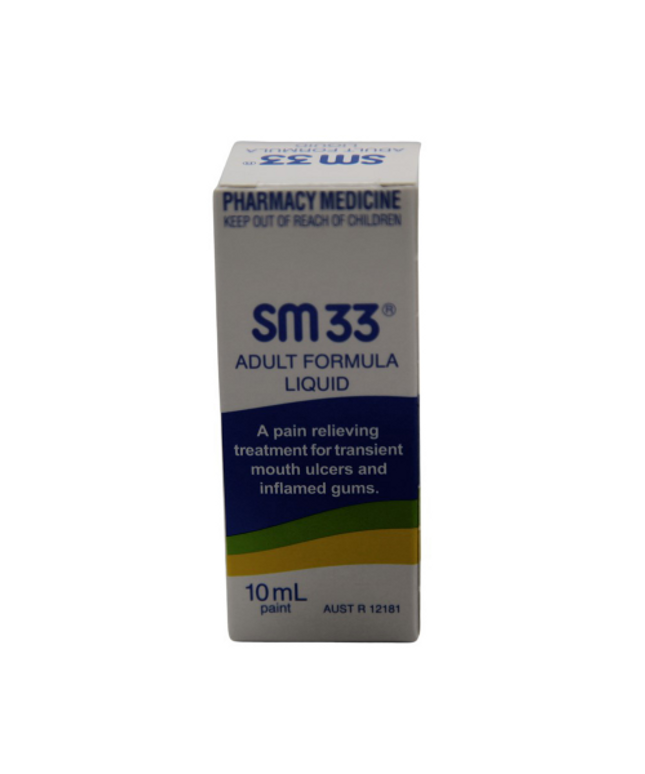 SM33 Pain Relief Liquid 10mL