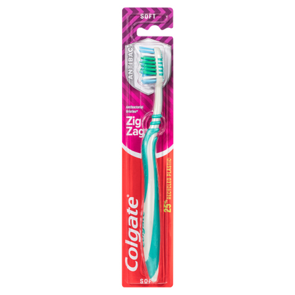 Colgate ZigZag Adult Toothbrush Soft 1 Each
