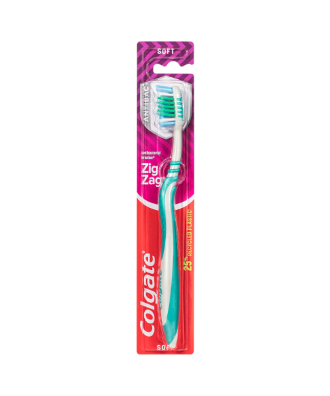 Colgate ZigZag Adult Toothbrush Soft 1 Each