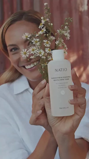 Natio Aromatherapy Rosewater & Chamomile Gentle Skin Toner 250ml