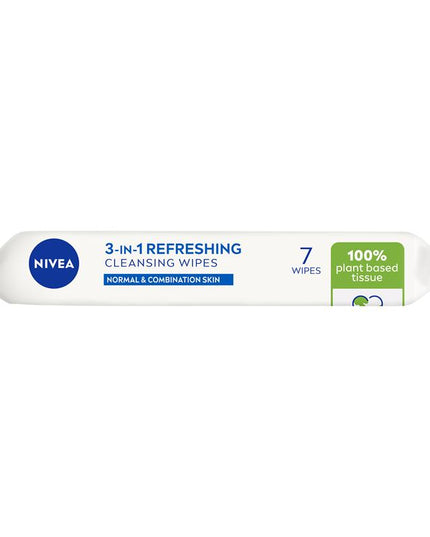 NIVEA Daily Essentials Refreshing Face Wipes 7pk
