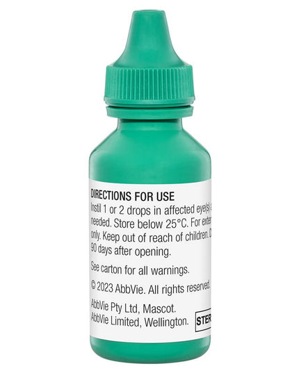 Optive Advanced Lubricant Eye Drops 15ml