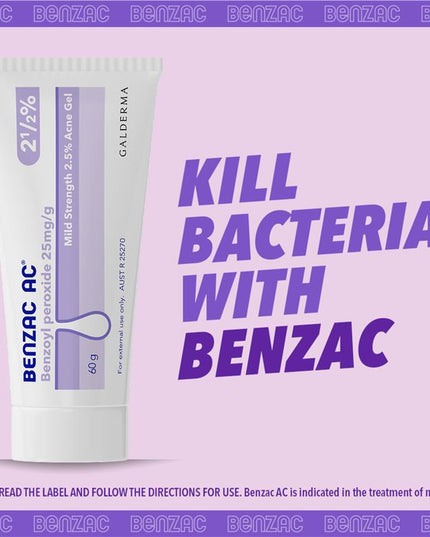 Benzac AC Gel 2.5% 60g