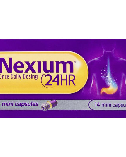 Nexium 24hr 20mg 14 Mini Capsules