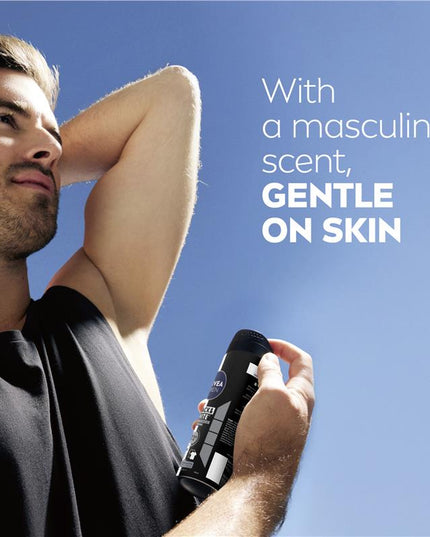 NIVEA MEN Black & White Power Aerosol Deodorant 72H Protection 250ml