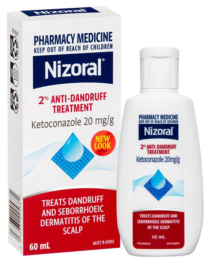 Nizoral Anti-Dandruff Shampoo 2% 60m