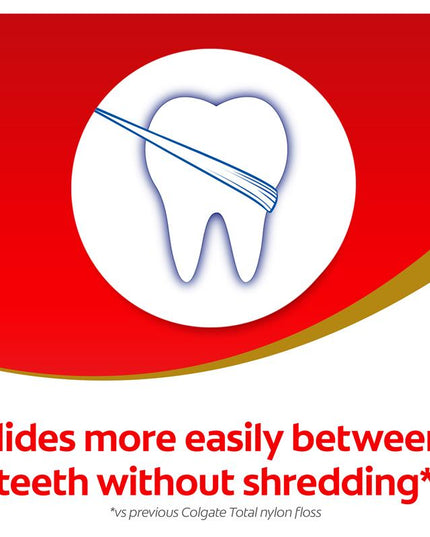 Colgate Total Tartar Control Durable Oral Care Dental Floss 25m