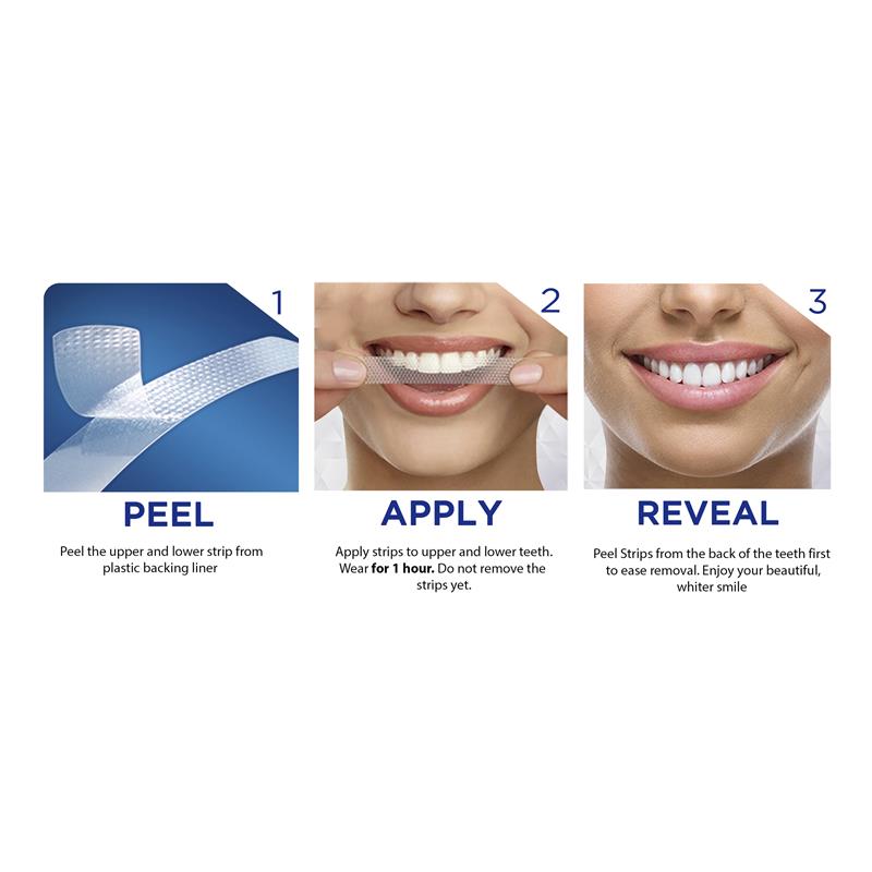 Oral B 3D White Luxe Advanced Seal 14 Teeth Whitening Treatments