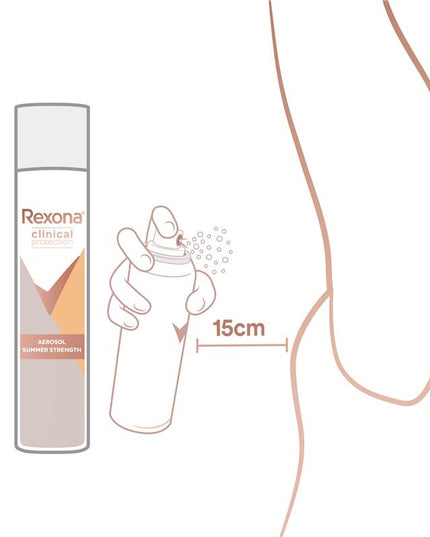 Rexona for Women Clinical Protection Antiperspirant Summer 180ml