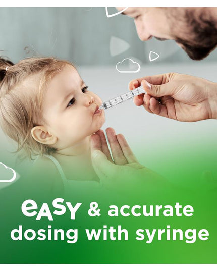 Panadol Children 1 Month – 1 Year Baby Drops with Dosing Device, Fever and Pain Relief, 20mL