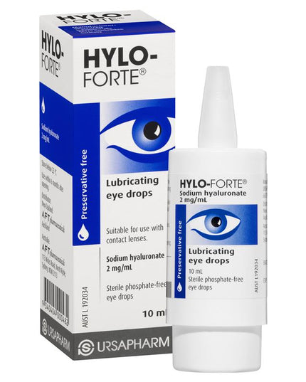 Hylo Forte 2mg Preservative Free Eye Drops 10ml