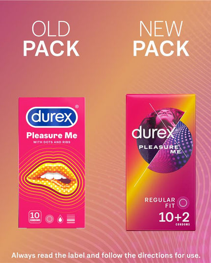 Durex Pleasure Me Condoms 10 Pack
