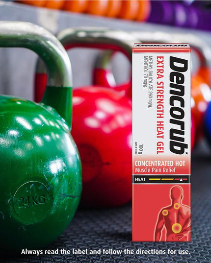 Dencorub Extra Strength Heat Gel 100g