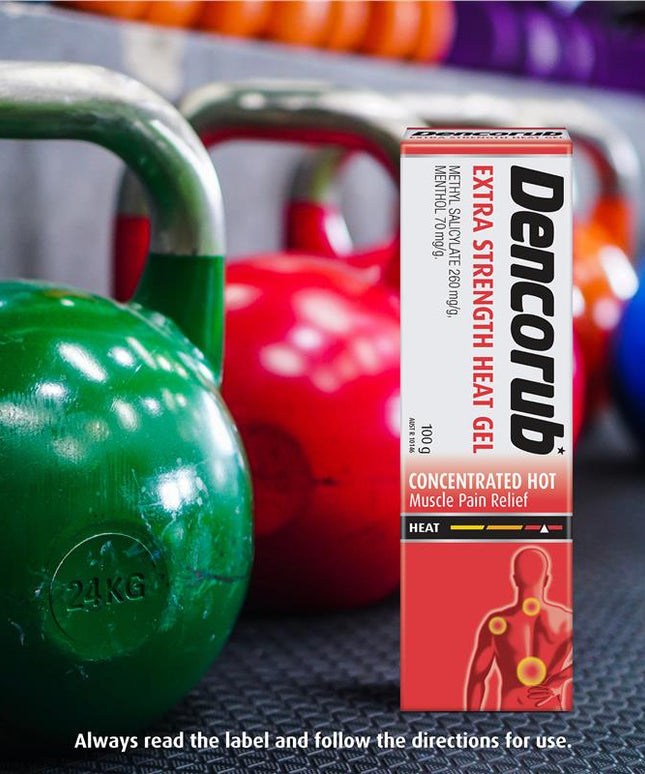 Dencorub Extra Strength Heat Gel 100g