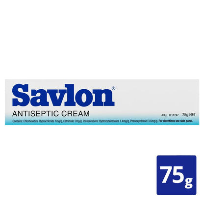 Savlon Antiseptic Cream for Cuts Grazes Bites 75g
