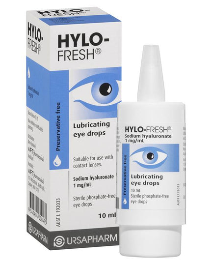 Hylo Fresh 1mg Preservative Free Eye Drops 10ml