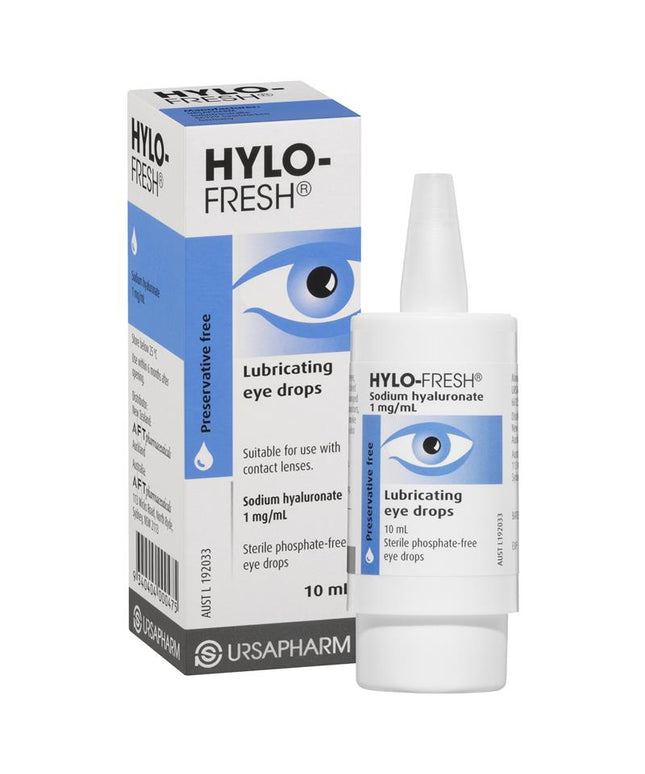Hylo Fresh 1mg Preservative Free Eye Drops 10ml