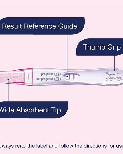 First Response Instream Pregnancy Test 3 Tests