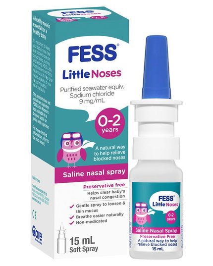 Fess Little Noses Saline Nose Spray Single 15ml