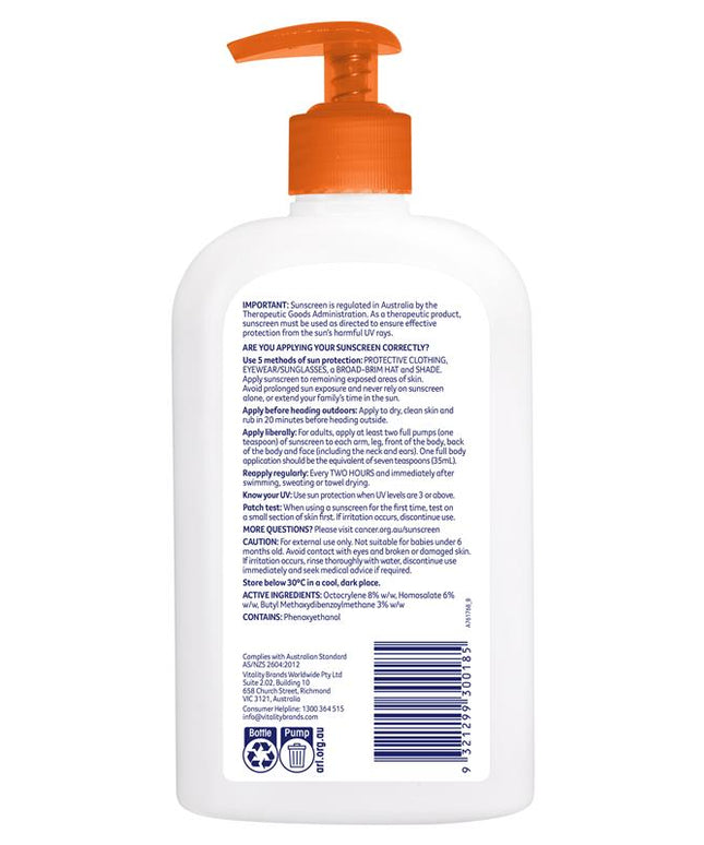 Cancer Council SPF 50+ Everyday Value 500ml