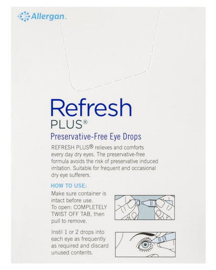 Refresh Plus Eye Drop 0.4ml 30 Vials