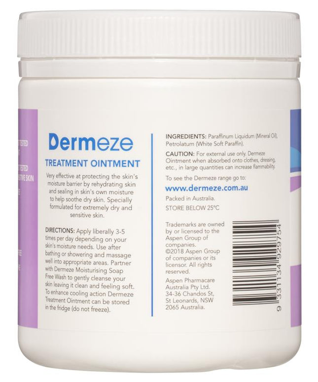 Dermeze Treatment Ointment 500g