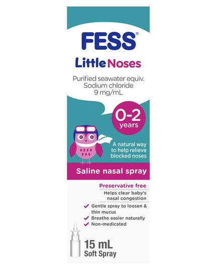 Fess Little Noses Saline Nose Spray Single 15ml