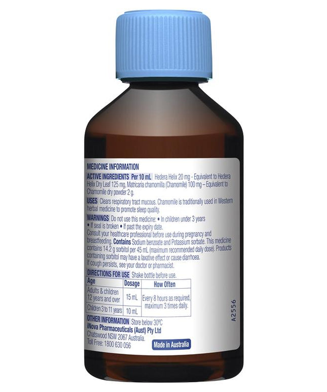 DURO-TUSS Children's Cough Liquid Night-Time Strawberry 200mL