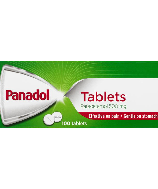 Panadol Paracetamol Pain Relief Tablets 500mg 100