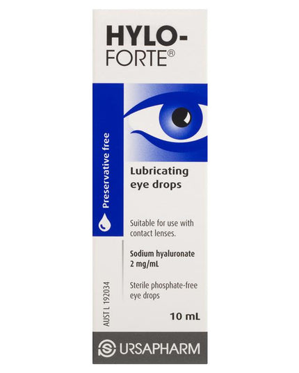 Hylo Forte 2mg Preservative Free Eye Drops 10ml