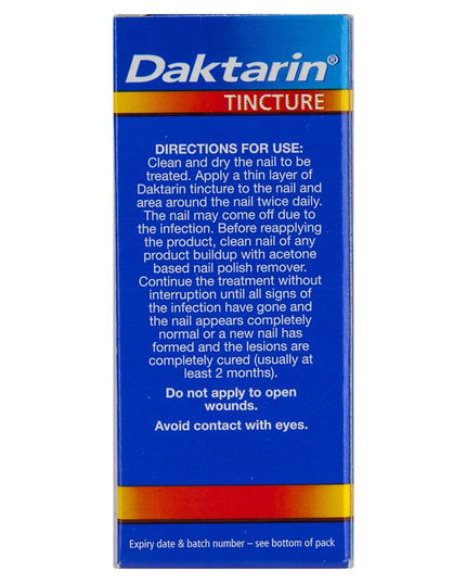 Daktarin Tincture Liquid for Fungal Nail Infections 30mL