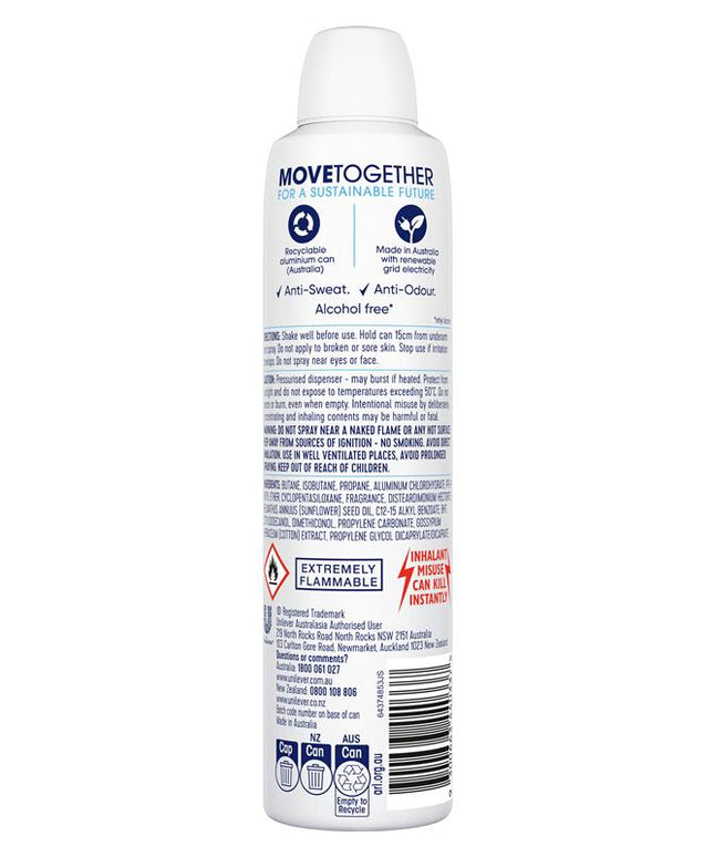 Rexona for Women Antiperspirant Deodorant Cotton Dry 250ml